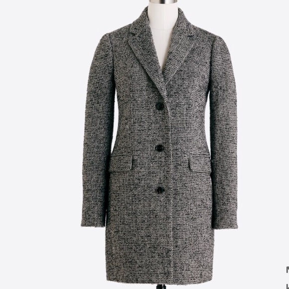 JCREW Tweed Topcoat - Picture 3 of 5
